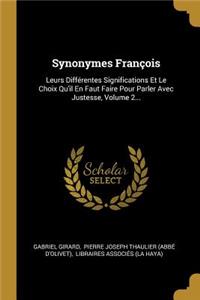 Synonymes François