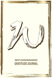 W Men's Monogrammed Gratitude Journal
