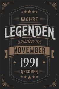 Wahre Legenden wurden im November 1991 geboren