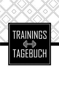 Trainingstagebuch: Tagesplaner für dein Fitness- und Krafttraing im Fitnessstudio oder Zuhause