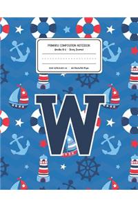 Primary Composition Notebook Grades K-2 Story Journal W