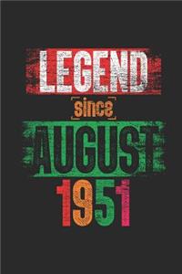 Legend Since August 1951