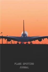 Plane Spotting Journal - 120 Pages 6x9