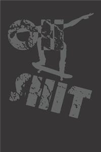 Skateboarding Skateboard Notebook Journal