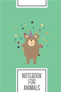Notebook for Animals