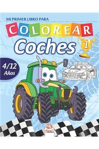 Mi primer libro para colorear - coches 1
