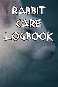 Rabbit Care Logbook