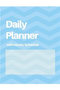 Daily Planner with Hourly Schedule