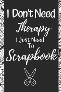 Funny Scrapbooking Notebook