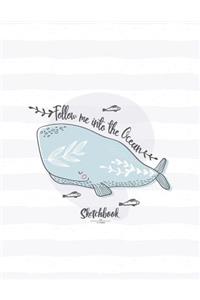 Follow me in to the ocean