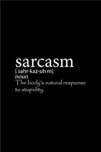 Sarcasm The Body's Natural Response To Stupidity