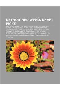 Detroit Red Wings Draft Picks