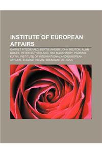 Institute of European Affairs