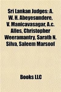 Sri Lankan Judges