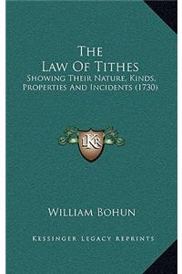 The Law of Tithes