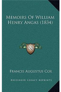 Memoirs Of William Henry Angas (1834)