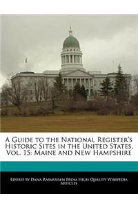 A Guide to the National Register's Historic Sites in the United States, Vol. 15