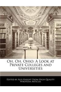 Oh, Oh, Ohio: A Look at Private Colleges and Universities