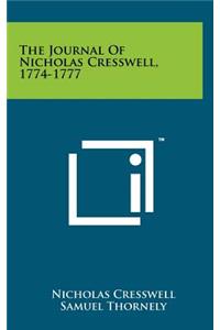 The Journal Of Nicholas Cresswell, 1774-1777
