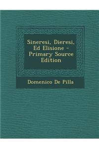 Sineresi, Dieresi, Ed Elisione