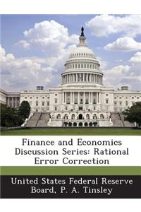 Finance and Economics Discussion Series