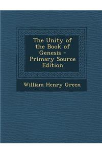 Unity of the Book of Genesis