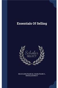 Essentials of Selling