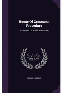 House of Commons Procedure