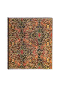 Fire Flowers Unlined Guest Book