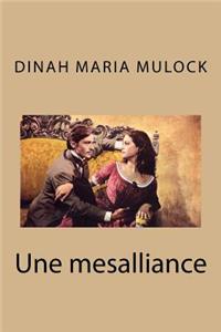 Une mesalliance