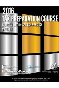 2016 Tax Preparation Course
