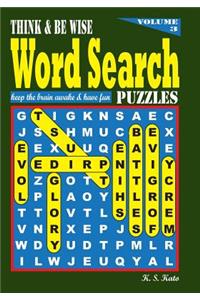 Think & be Wise Word Search Puzzles, Vol. 3