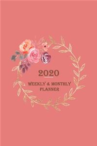 2020 Planner Weekly and Monthly