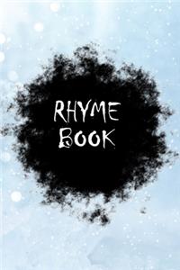 Rhyme Book Notebook Journal