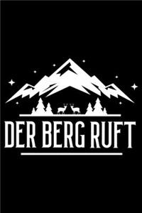 DER BERG RUFT Notizbuch