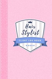 Hairstylist Client Log Book