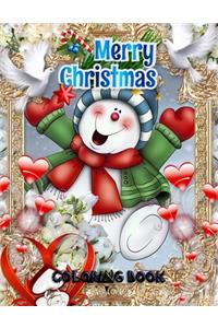 Merry Christmas Coloring Book