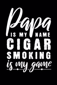 Papa Cigar Smoking