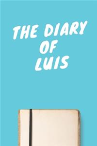 The Diary Of Luis Boys A beautiful personalized
