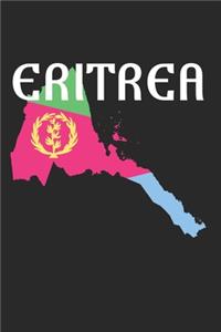 Eritrea Map Habesha Flag Gift Idea