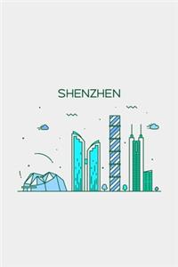 ShenZhen Minimalist Travel Notebook [Lined] [6x9] [110 pages]