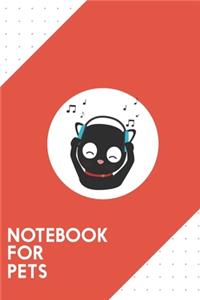 Notebook for Pets