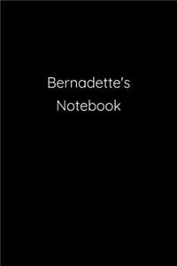 Bernadette's Notebook