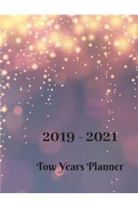 2019 - 2021 Tow Years Planner