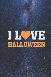 I Heart Love Halloween - Holiday Journal
