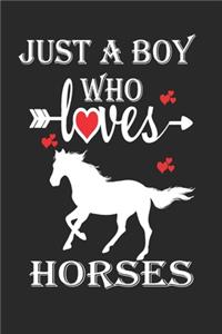 Just a Boy who Loves Horses