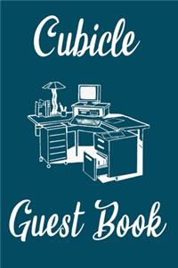 Cubicle Guest Book