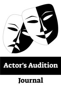 Actor's Audition Journal