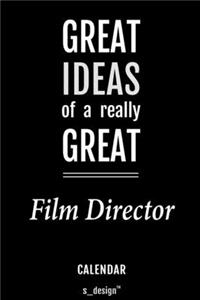 Calendar for Film Directors / Film Director