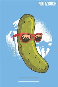 Coole Gurke Notizbuch